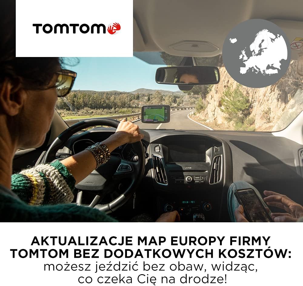 6 Inch Car Sat Nav with EU Maps A7735