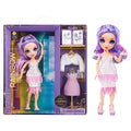 Purple 11” Fashion Doll and Playset with 2 Complete Doll Outfits and Fashion Play Accessories P1952
