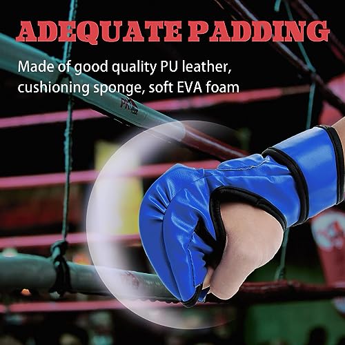 2 Pairs Leather Boxing Gloves O2449