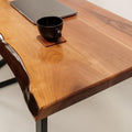 30" x 60" Walnut Wooden Table W35652