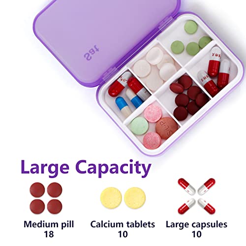 7 Piece Set 42 Compartments Pill Organizer J127