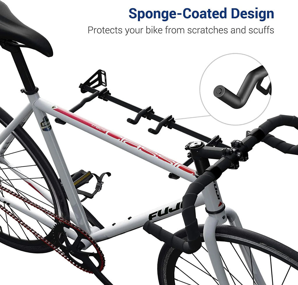 Heavy-Duty Wall Mount 6-Bike Storage Rack B2994