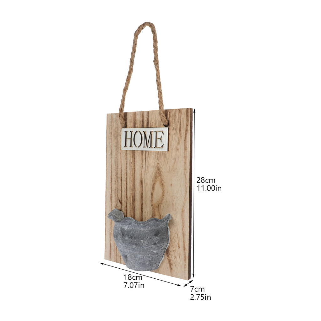 Three-dimensional Flower Pot Wall Hanging Planter Bar H556891
