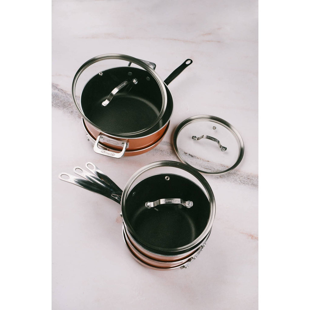 10-piece Nonstick Aluminum Cookware Set G3900