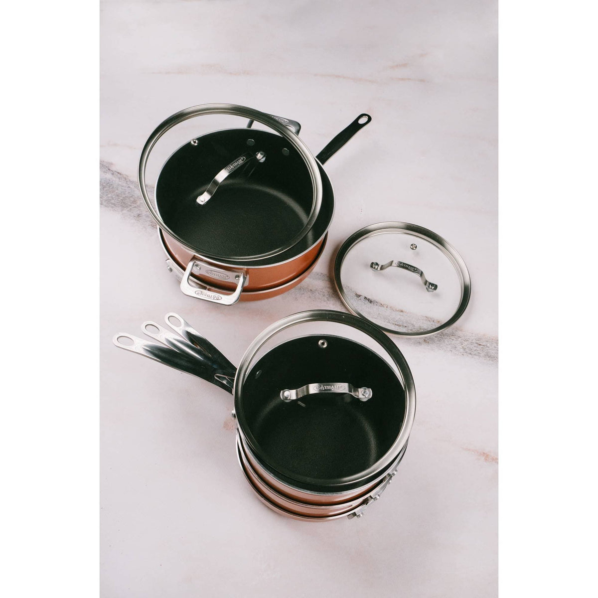 10-piece Nonstick Aluminum Cookware Set G3900