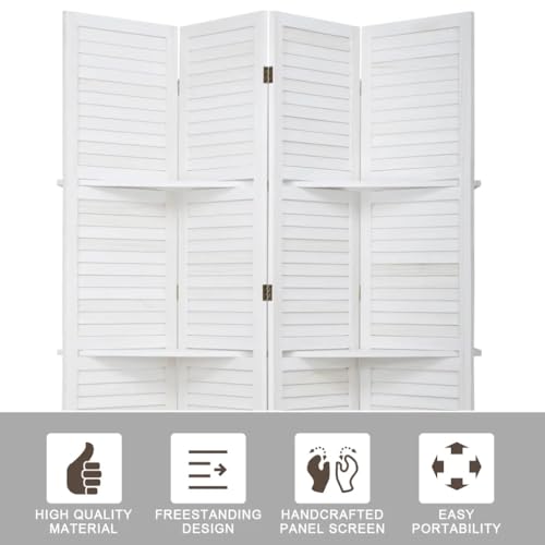 4 Panel Folding Room Divider A127869