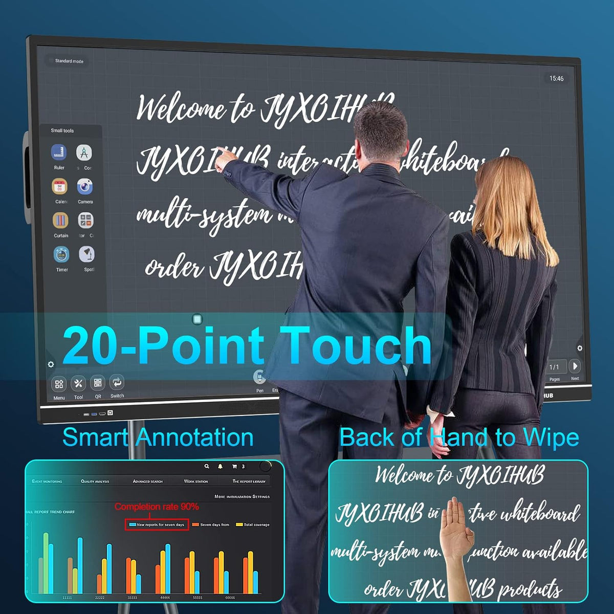 86inch 4K UHD Touch Screen Interactive Whiteboard M7469