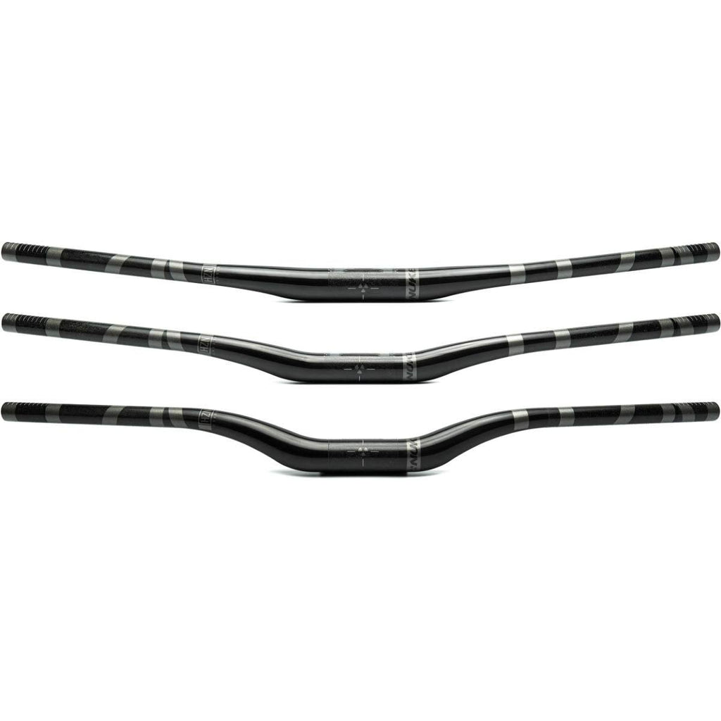Black 31.8mm 800mm x 25mm Carbon Riser Handlebars M316008