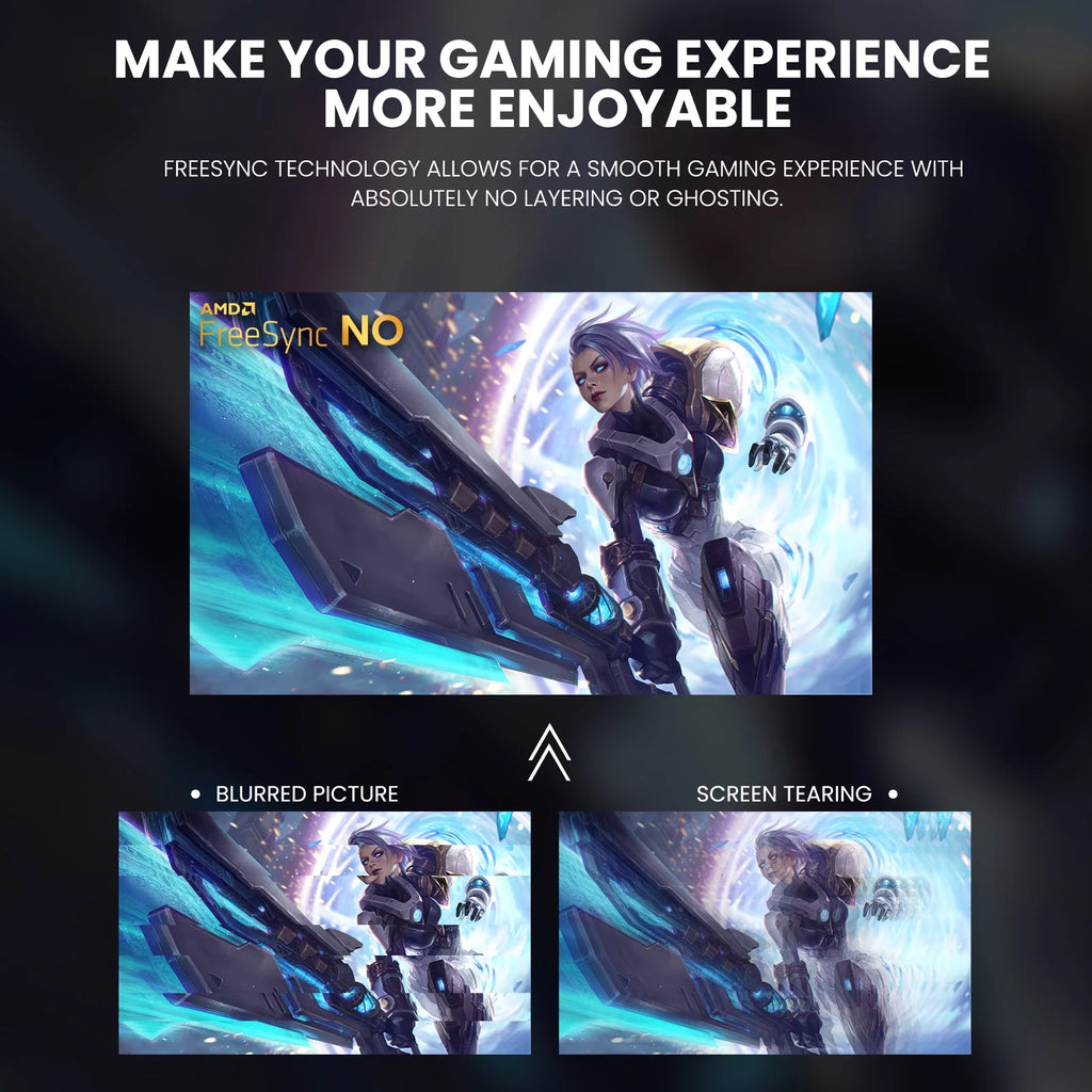 24" 165Hz Curved FHD 1080P Frameless Gaming Monitor G160528