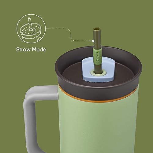 40 oz Stainless Steel Insulated Travel Tumbler with Lid and Straw L169