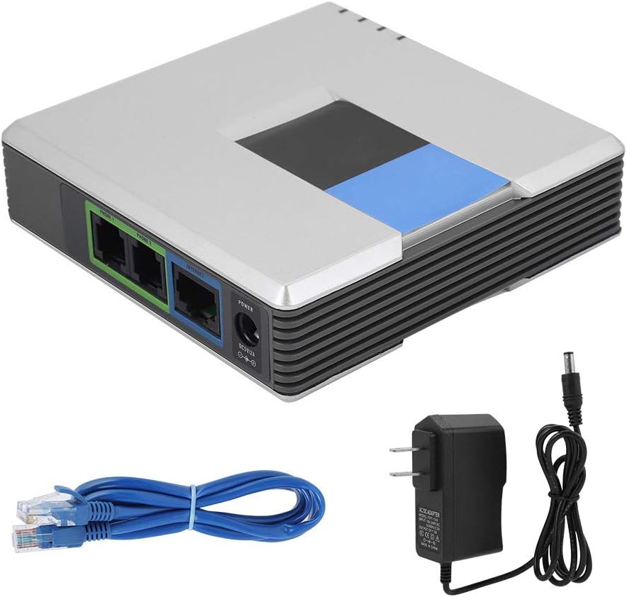 2 Ports VoIP Gateway SIP RJ45 Adapter I2028