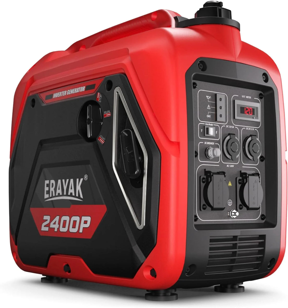 Portable Inverter Generator 2400W Gasoline U543877