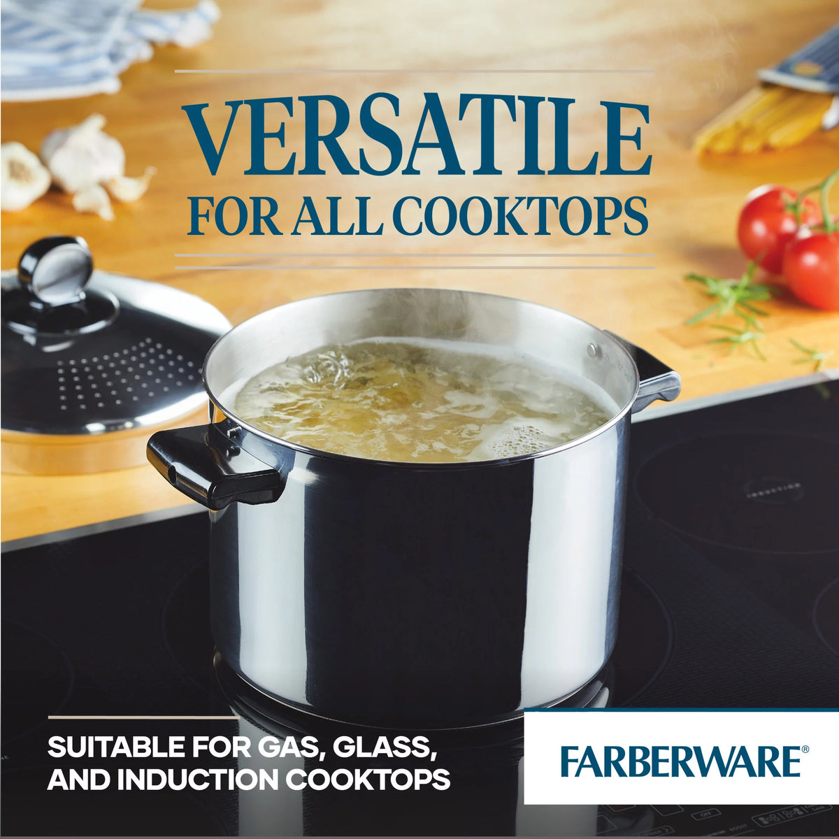8 Quart Stainless Steel Stockpot N67916