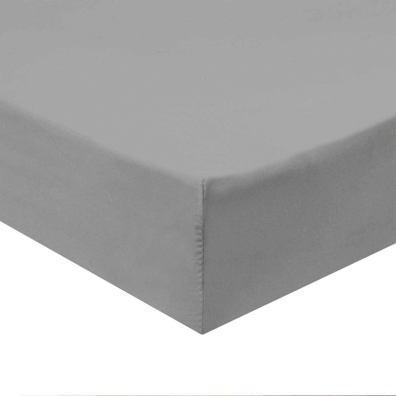 Twin XL Fitted Sheet Only - Cotton 340 Thread Count - 16” Deep Pocket