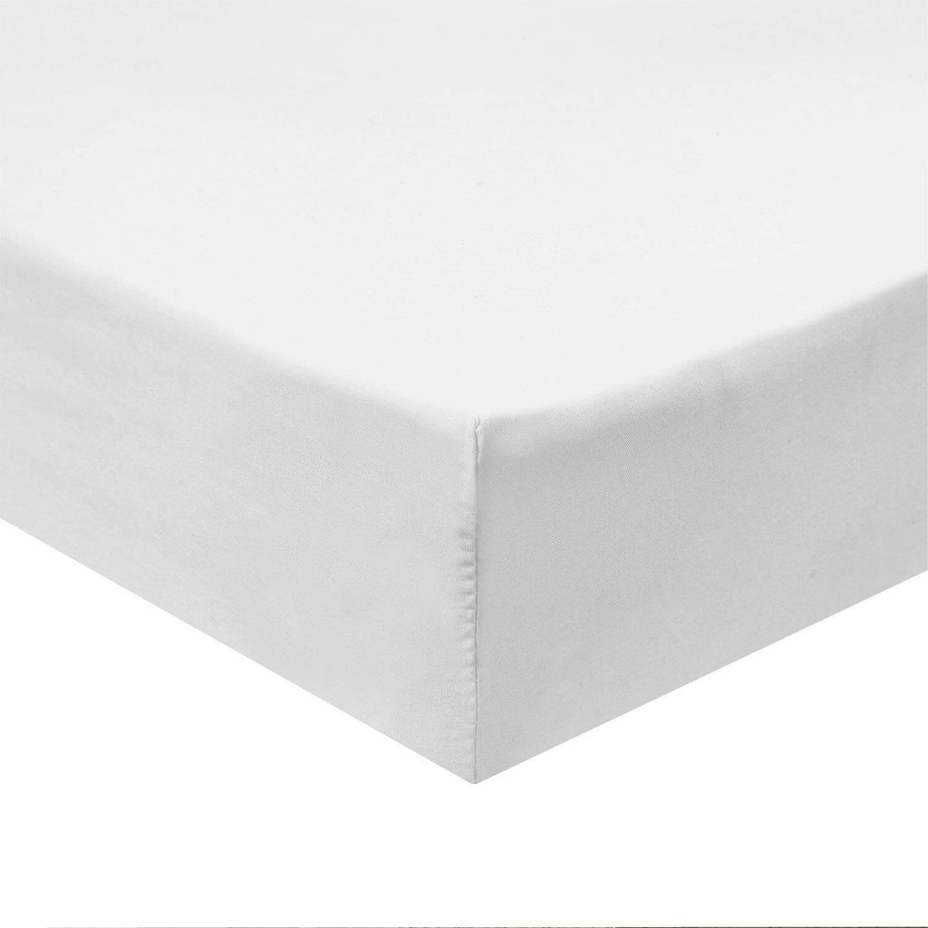 Twin XL Fitted Sheet Only - Cotton 340 Thread Count - 16” Deep Pocket