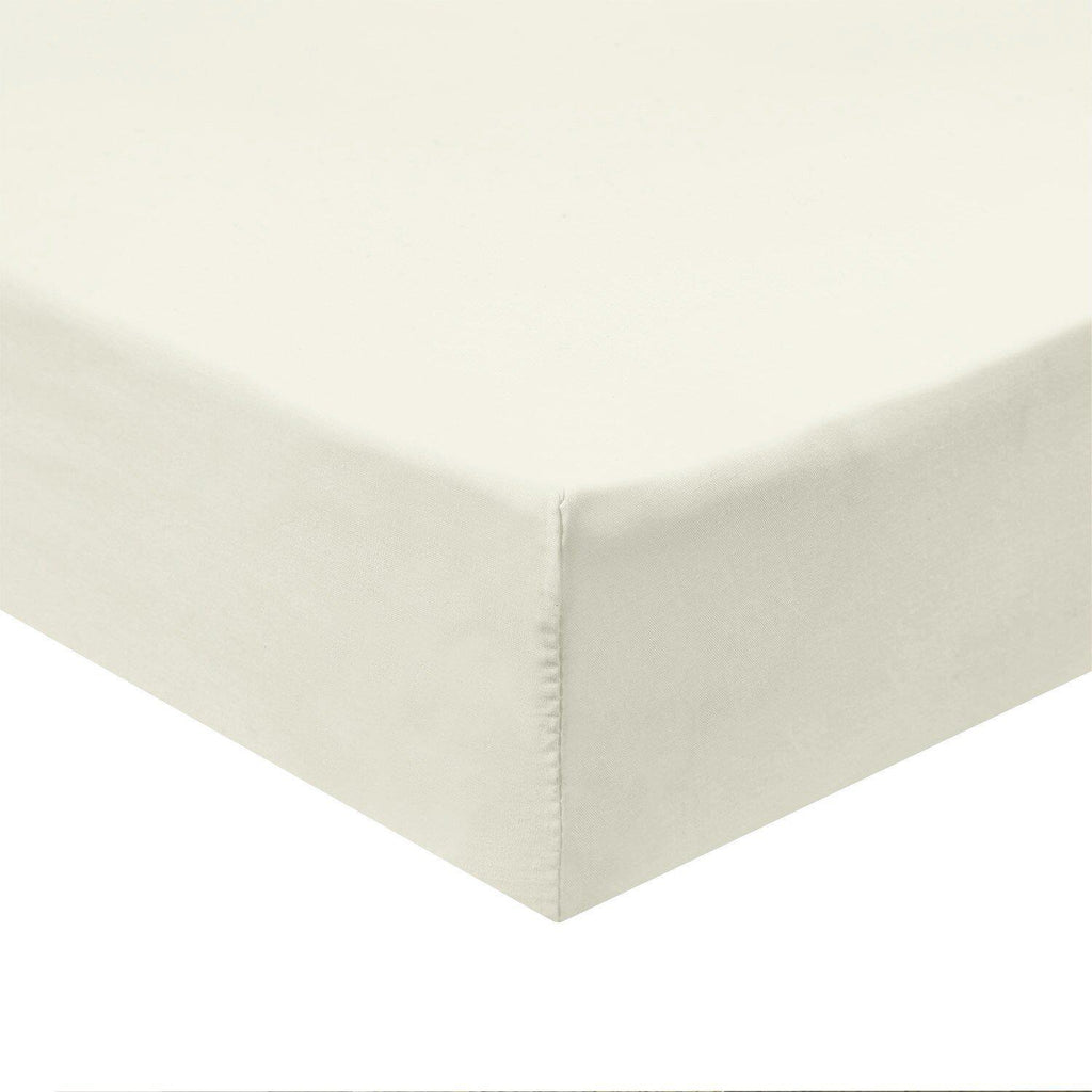 Twin XL Fitted Sheet Only - Cotton 340 Thread Count - 16” Deep Pocket
