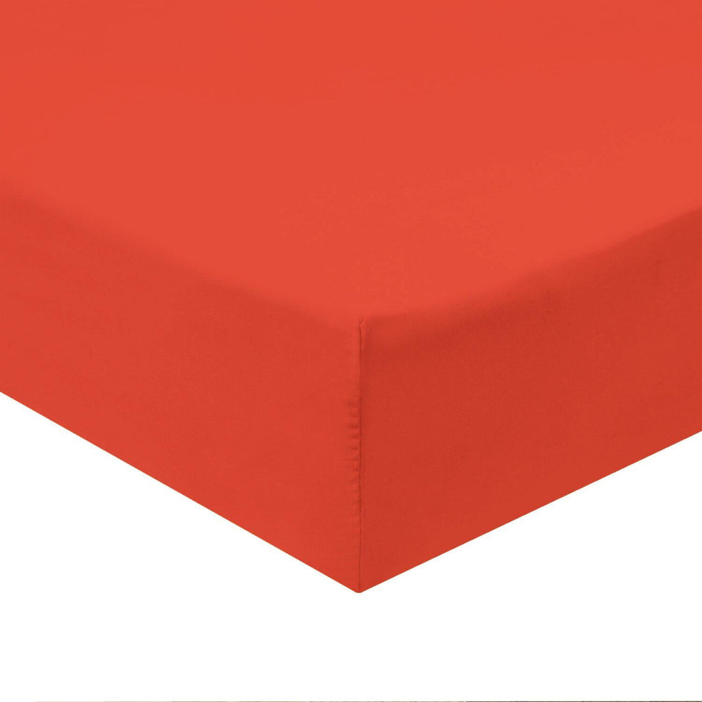Twin XL Fitted Sheet Only - Cotton 340 Thread Count - 16” Deep Pocket