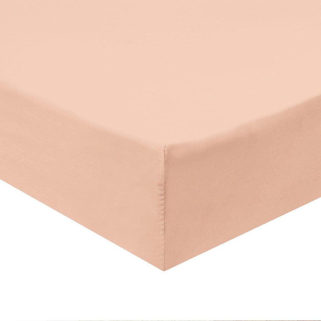 Twin XL Fitted Sheet Only - Cotton 340 Thread Count - 16” Deep Pocket