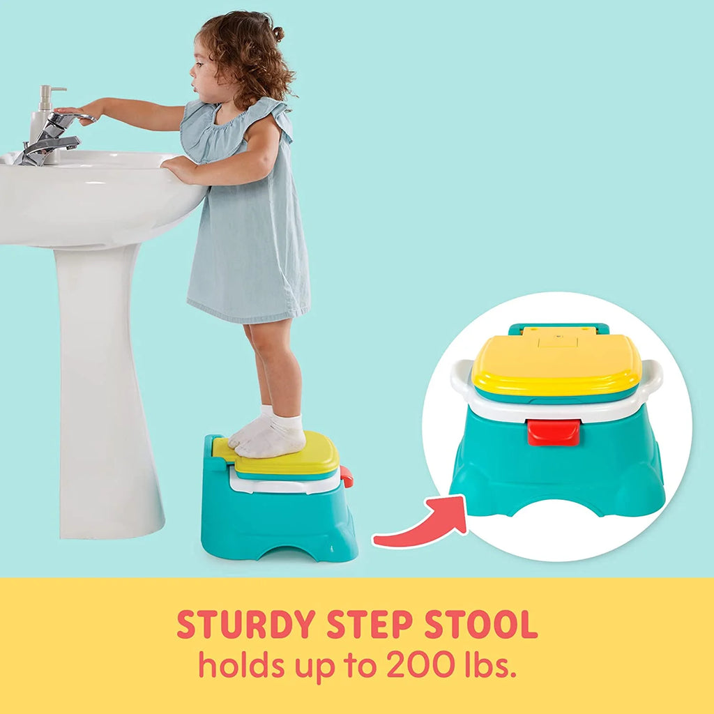 Blue 3-in-1 Potty Chair Toilet Trainer Step Stool G168