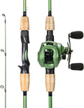 Graphite 2Pc Fishing Rod Reel Combos with Stainless Steel Guides F647789