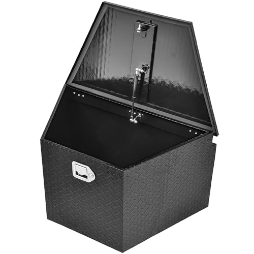 33 Inch Heavy Duty Aluminum Trailer Tool Box with Lock and Keys H783