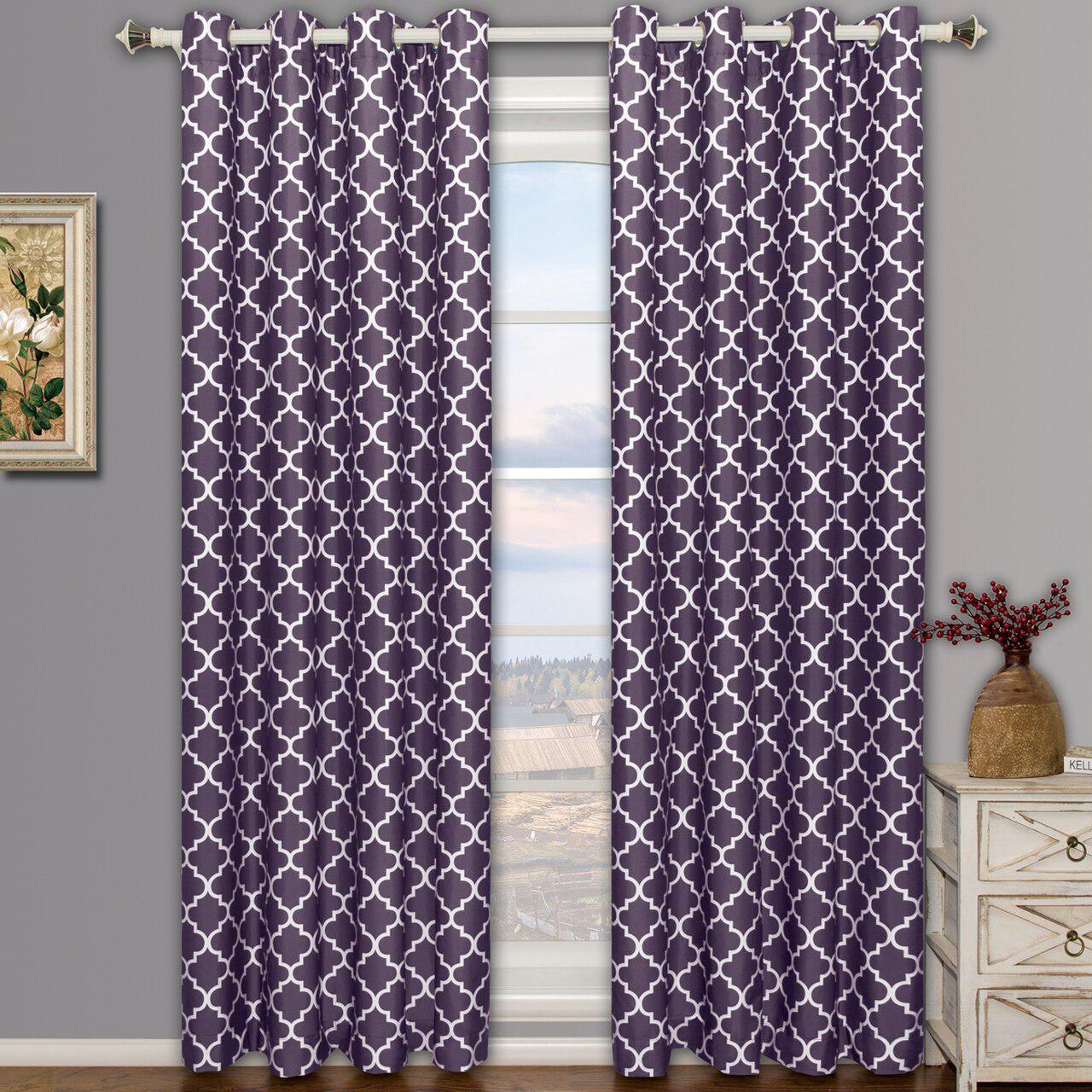 Thermal Insulated Curtain Meridian Pair (Set of 2 Panels)
