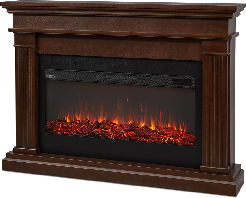 59" Electric Fireplace with Mantel U381999