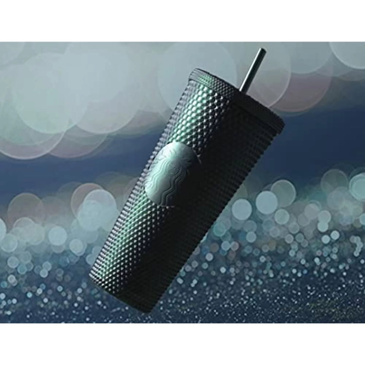 Dark Green Jelly Studded Tumbler 24Oz E189