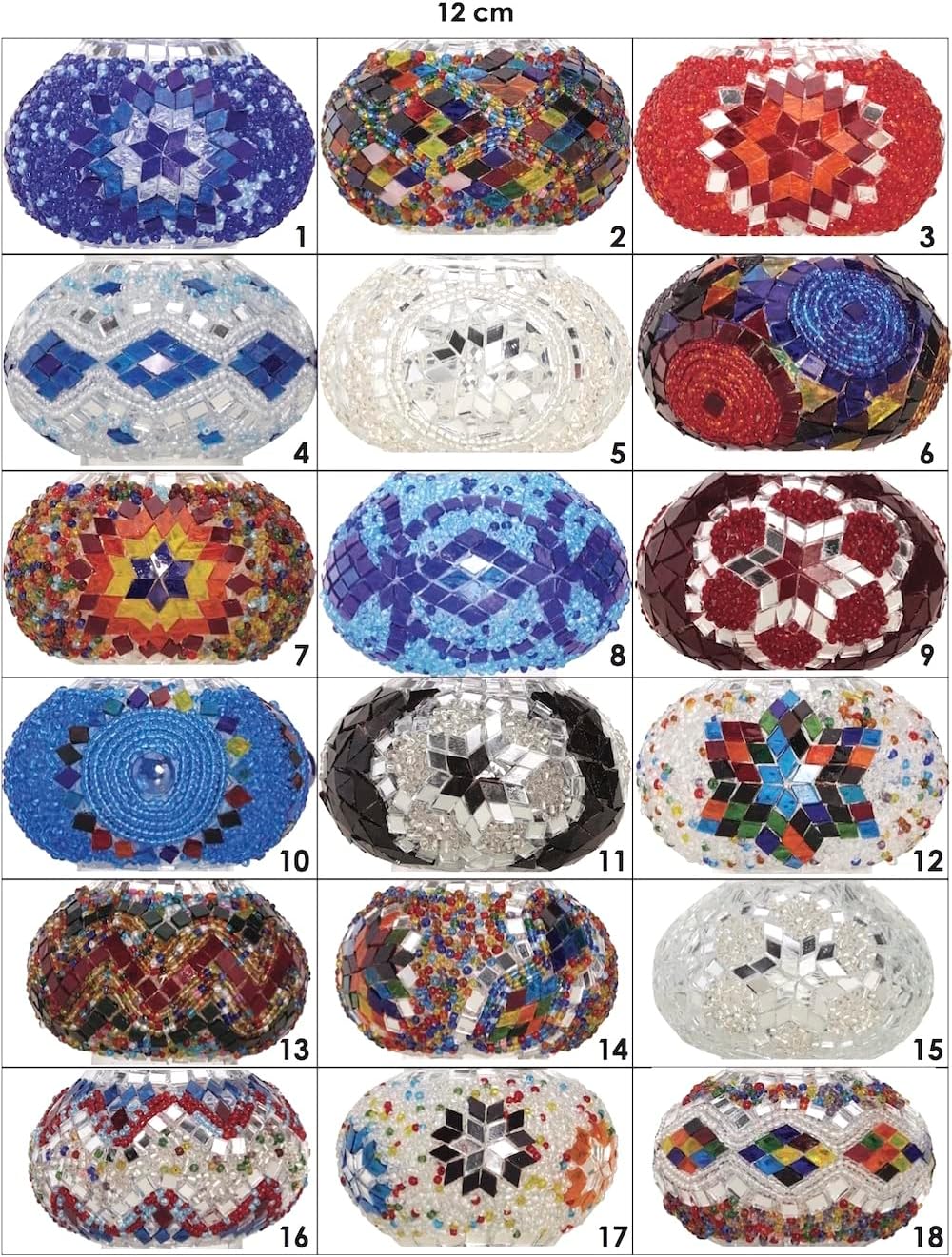 5 Globes Mosaic Ceiling Hanging Pendant Light Fixture X323552