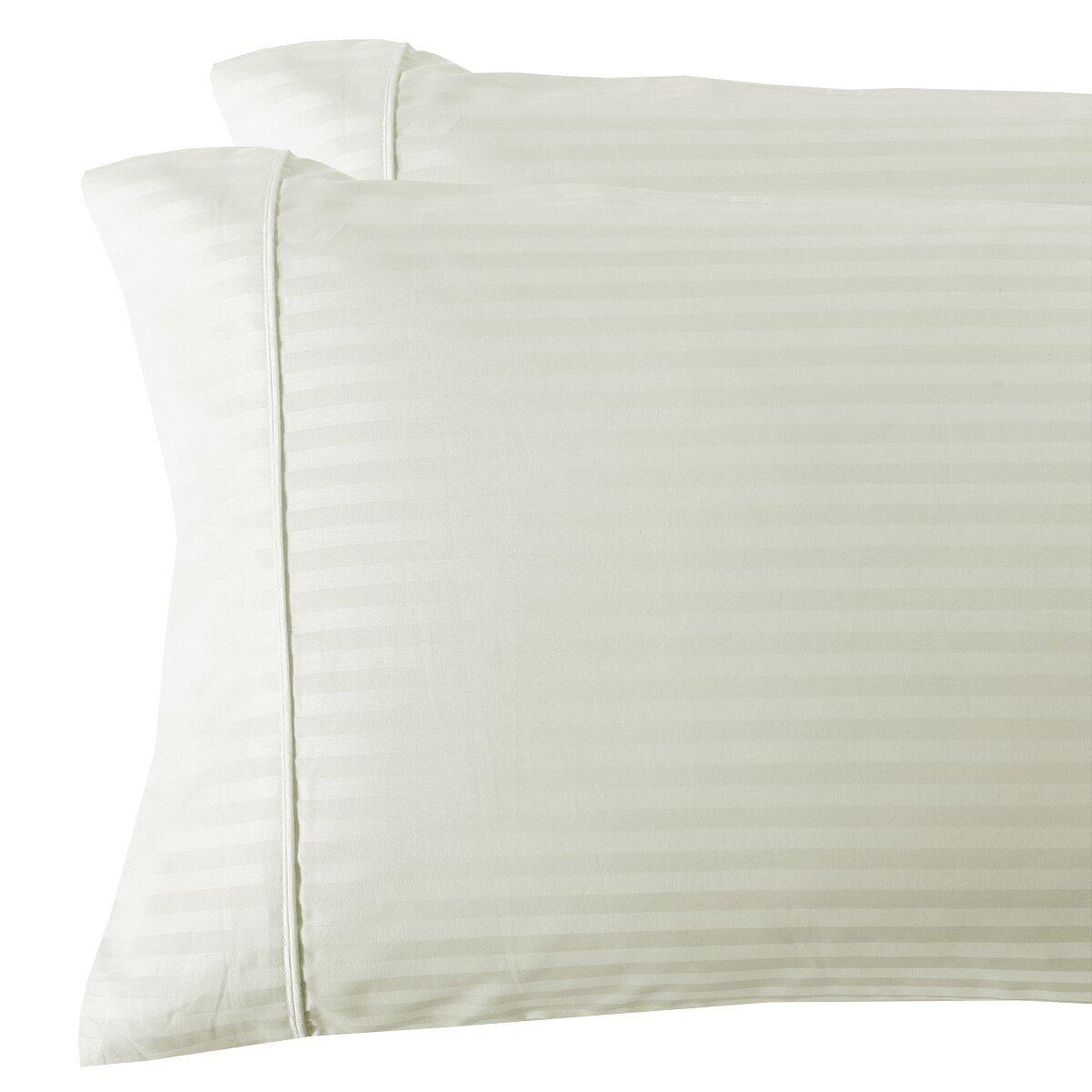 Damask Stripe 300 Thread Count Pillowcases