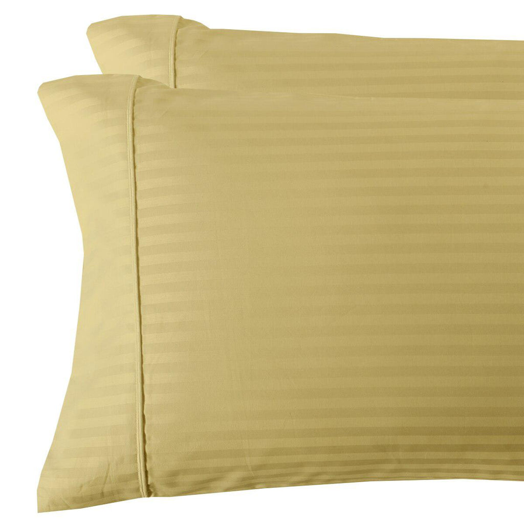 Damask Stripe 300 Thread Count Pillowcases