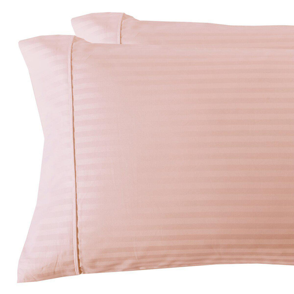 Damask Stripe 300 Thread Count Pillowcases