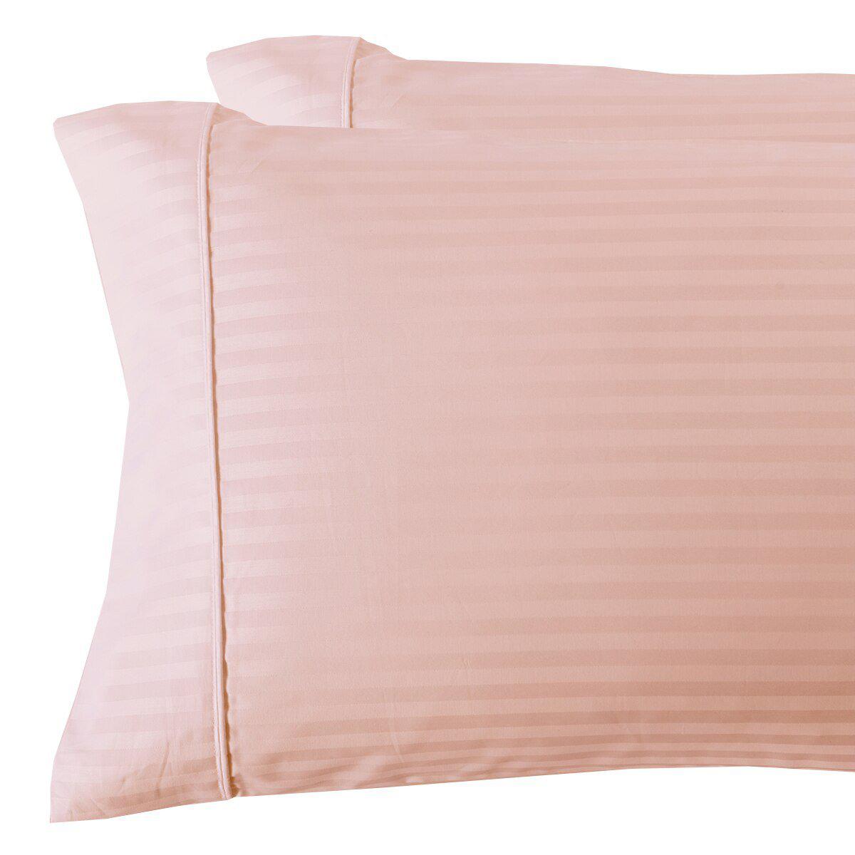 Damask Stripe 300 Thread Count Pillowcases