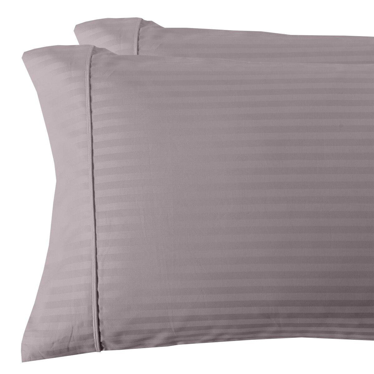 Damask Stripe 300 Thread Count Pillowcases
