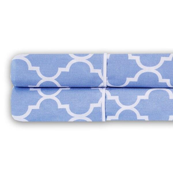 Quatrefoil Percale Pillowcase Set (Pair) – Meridian