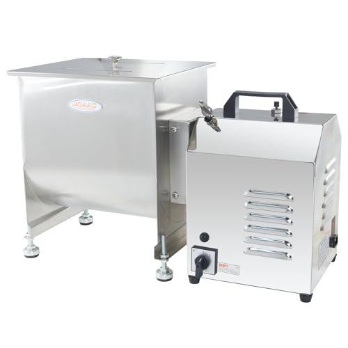 80-Pound Stainless Steel Electric Meat Mixer Z155283