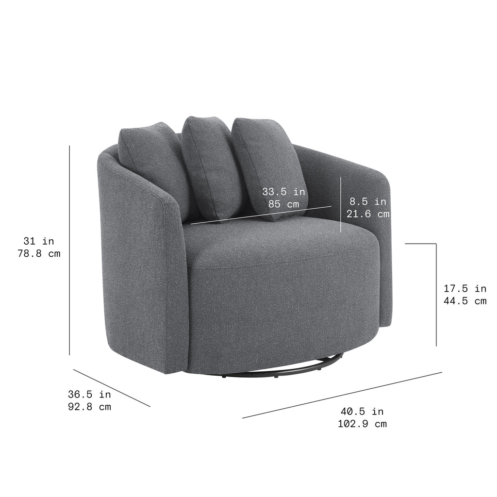 Charcoal Chair J995