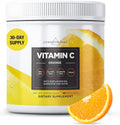 Vitamin C Powder Supplement - 2,600mg Ascorbic Acid Powder with Quercetin & Citrus Bioflavonoids - Vegan, 30 Servings Q2544