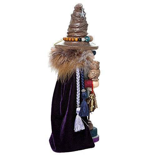 15" Hollywood Wizard Nutcracker with Owl E75179