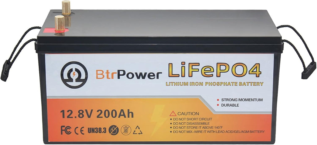 12V 100AH Lithium LiFePO4 Battery with Built-in 100A BMS L17412