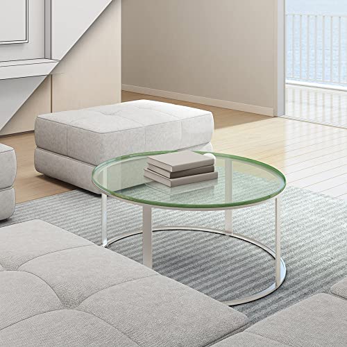 22" Round Tempered Glass Table Top P300