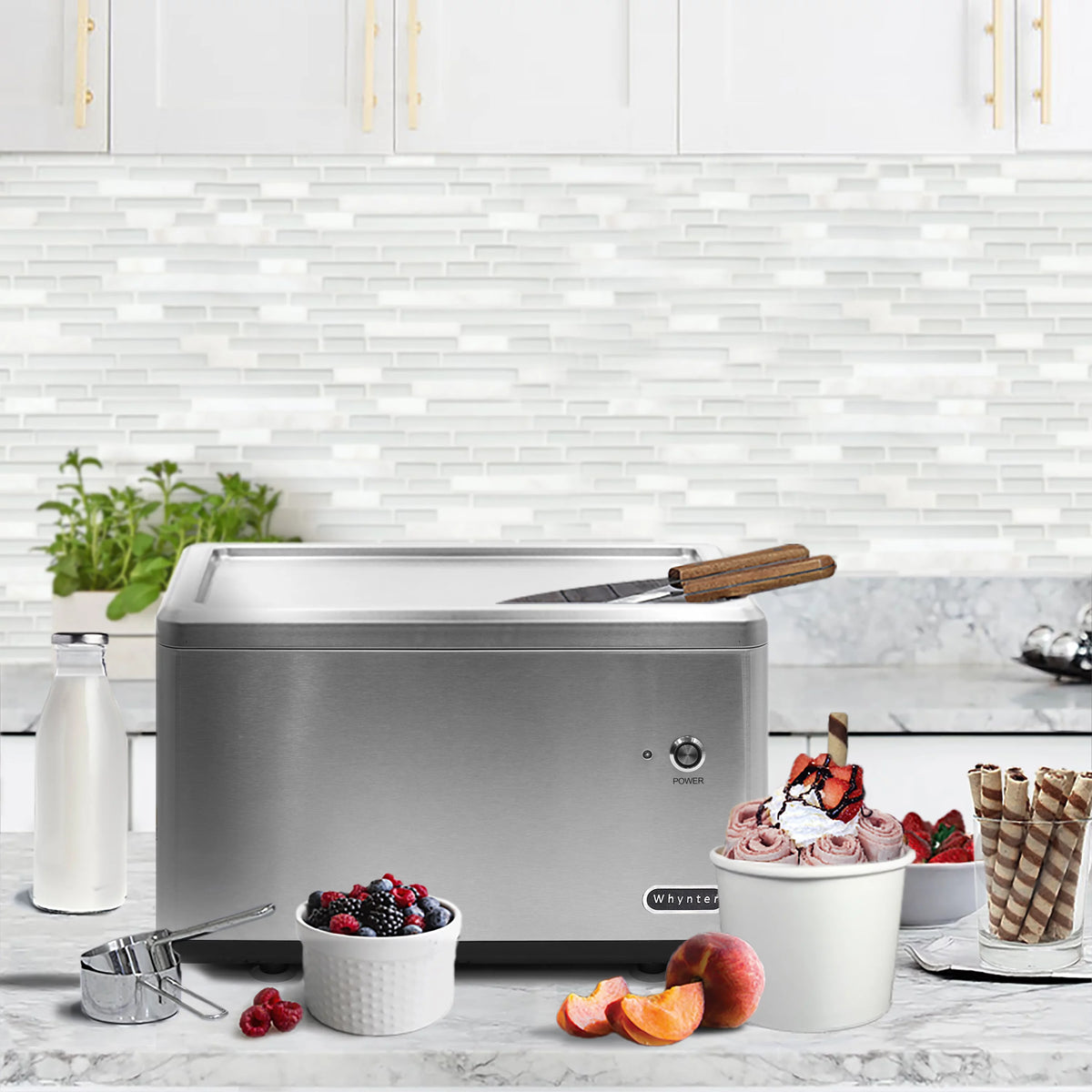 Stainless Steel Portable Instant Ice Cream Maker C126986