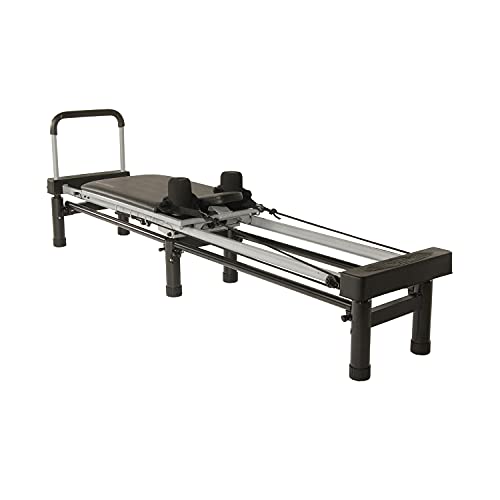 Black Pilates Reformer Workout Machine S5475