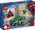 Marvel Spider-Man Playset with Buildable Bank Truck Toy and Minifigures (93 Pieces) G262
