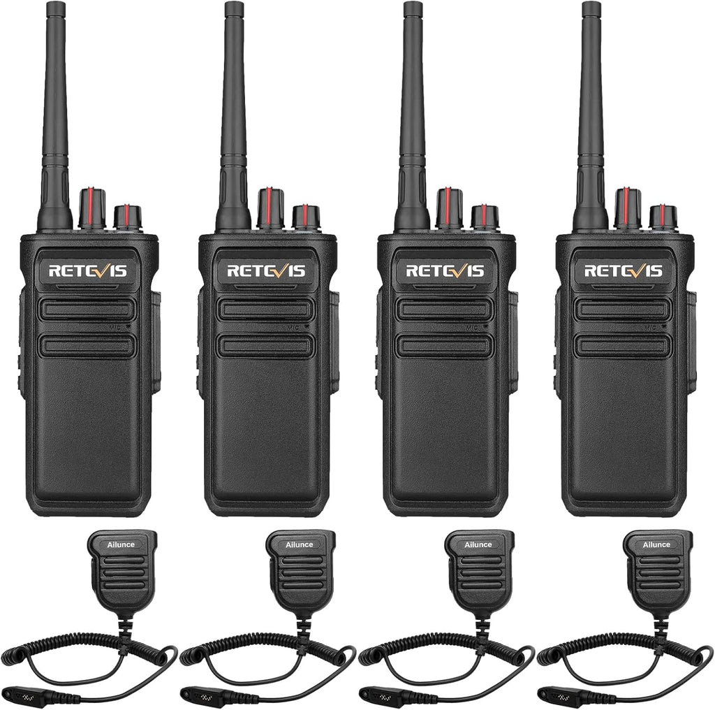 4 Pack IP67 Waterproof Two Way Radios T7848