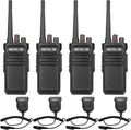 4 Pack IP67 Waterproof Two Way Radios T7848