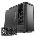 Black Mid Tower Computer Case with 4x120mm Fans T860631