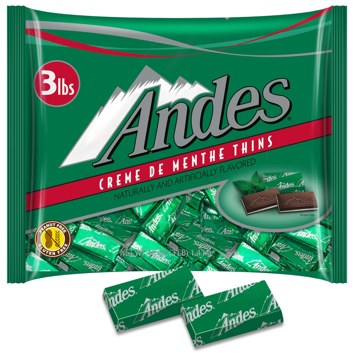 3 Pounds Bulk After Dinner Mints - 48 Oz Bag W225960