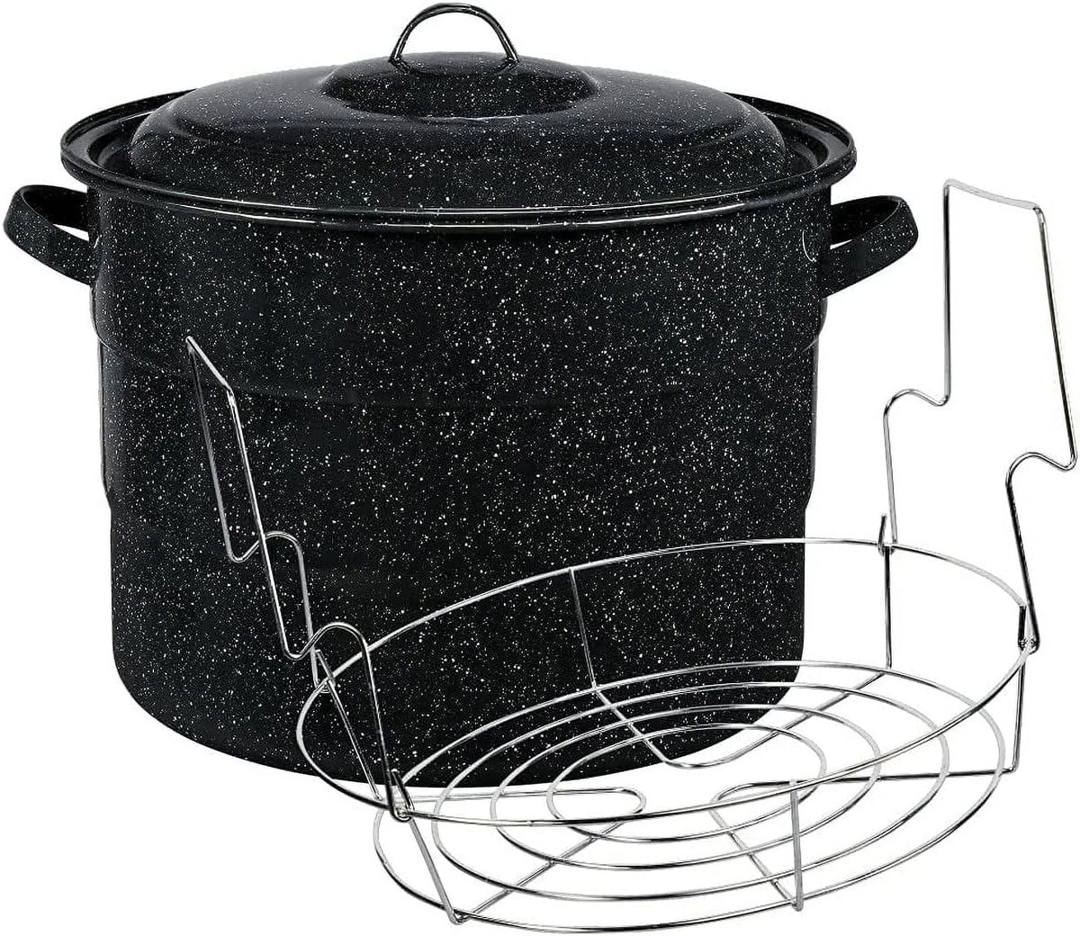 21.5-Quart Water Bath Canner with Jar Rack W72673