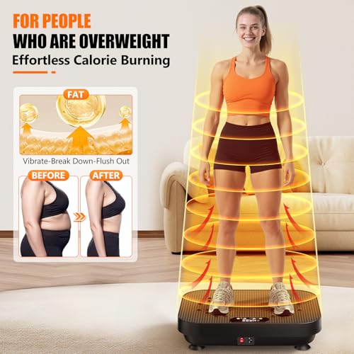 Vibration Plate Exercise Machine with 330 Lbs Capacity G4981